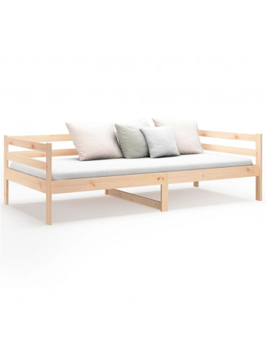 Dormeuse senza Materasso 80x200 cm in Legno Massello di Pino