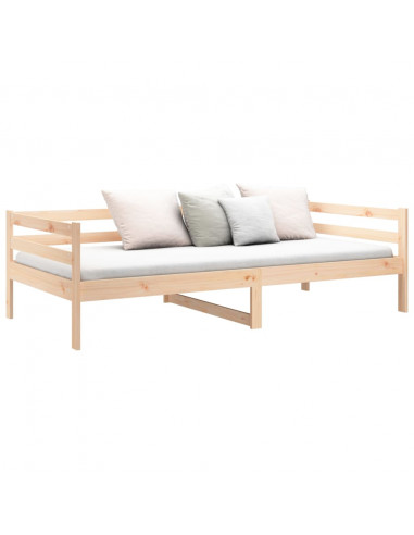 Dormeuse senza Materasso 80x200 cm in Legno Massello di Pino