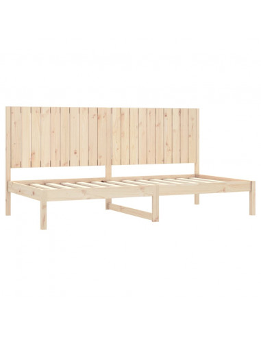 Dormeuse senza Materasso 90x200 cm in Legno Massello di Pino