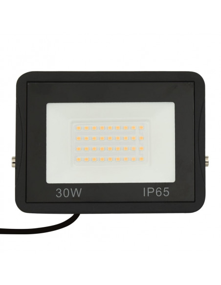 Faretti a LED 2 pz 30 W Bianco Caldo