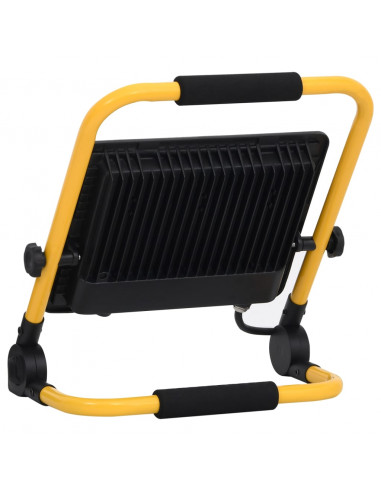 Faretto a LED con Maniglia 100 W Bianco Caldo