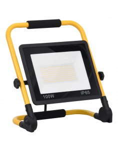 Faretto a LED con Maniglia 100 W Bianco Freddo