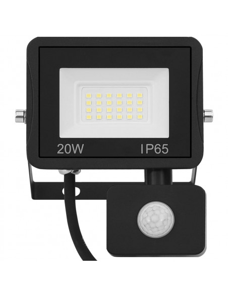 Faretto a LED con Sensore 20 W Bianco Freddo