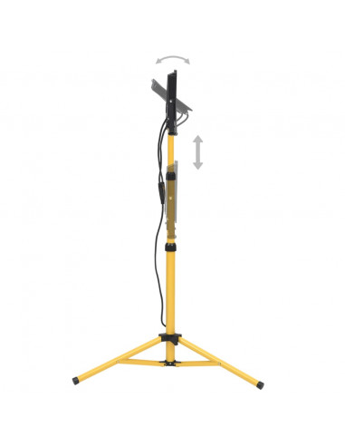 Faretto a LED con Treppiede 2x100 W Bianco Freddo