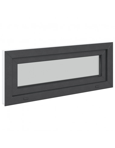 Finestra Seminterrato RISOR 100x40 cm Tilt 3 Vetri Antracite