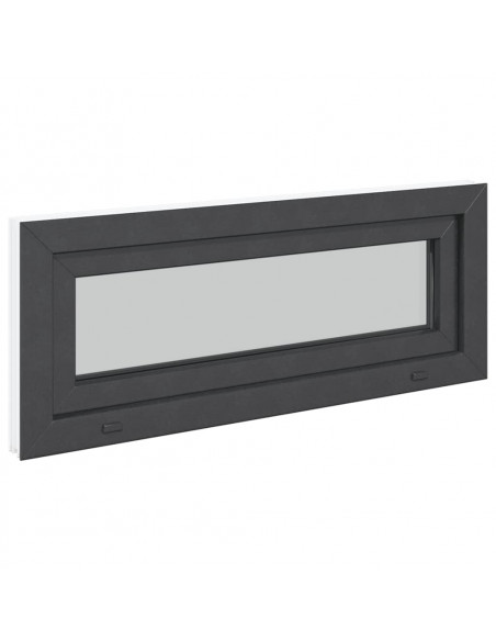 Finestra Seminterrato RISOR 100x40 cm Tilt 3 Vetri Antracite