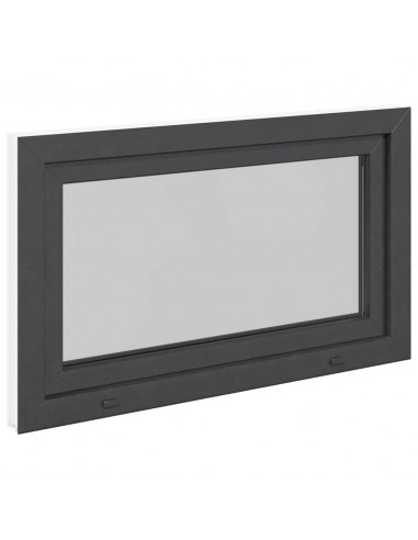 Finestra da cantina "RISOR" 100x60 cm anta-ribalta DIN sinistra antracite