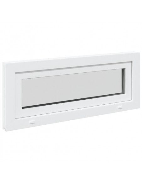 Finestra Seminterrato RISOR 110x40 cm Tilt 2 Vetri Bianco