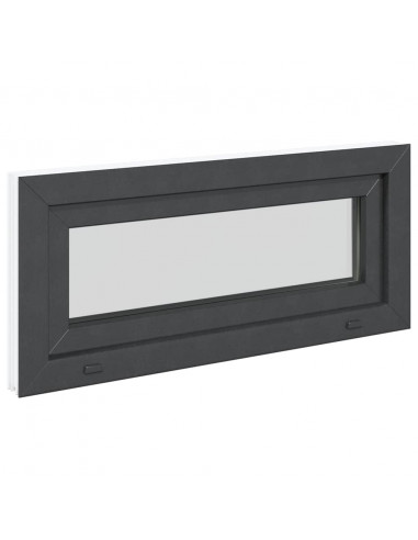 Finestra Seminterrato RISOR 90x40 cm Tilt 2 Vetri Antracite