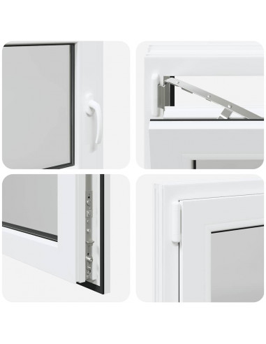 Finestra Seminterrato RISOR 90x70 cm Anta Ribalta DIN Sinistra