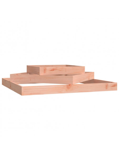 Fioriera 112x112x27 cm in Legno Massello di Douglas