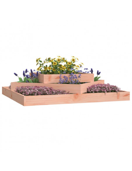 Fioriera 112x112x27 cm in Legno Massello di Douglas