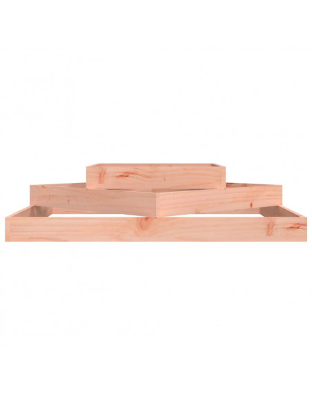 Fioriera 112x112x27 cm in Legno Massello di Douglas