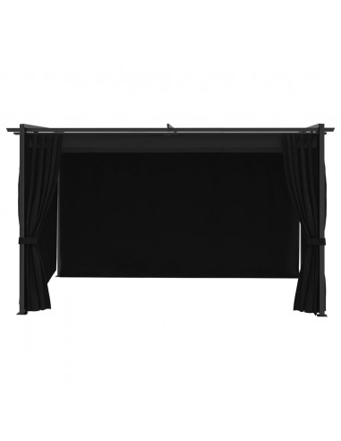 Gazebo 4x3 m Antracite