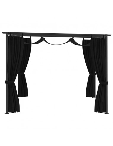 Gazebo 4x3 m Antracite