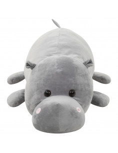 Giocattolo di Peluche Ippopotamo Grigio 2