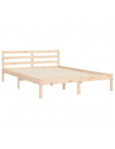 Giroletto con Testiera 140x190 cm in Legno Massello 2