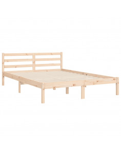 Giroletto con Testiera 140x200 cm in Legno Massello 2