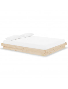 Giroletto senza Materasso in Legno Massello 160x200 cm