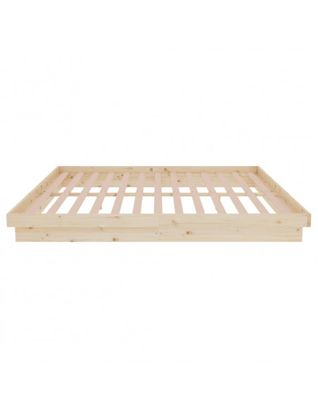 Giroletto senza Materasso in Legno Massello 160x200 cm