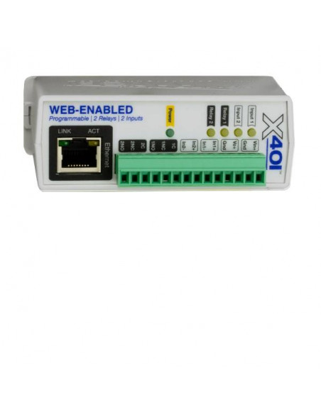 IP RELE - 2 OUTPUT 2 INPUT POE