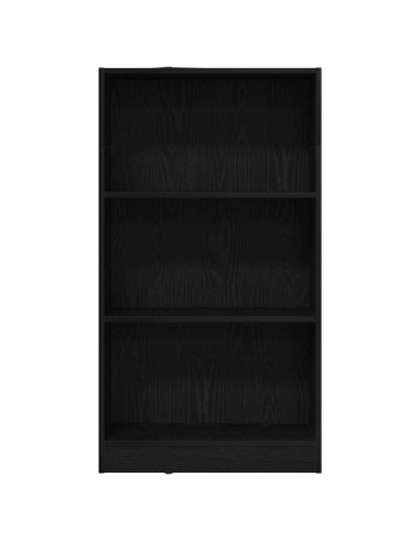Libreria Rovere Nero 60x24x109 cm in Legno Multistrato
