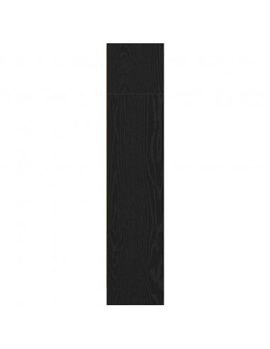 Libreria Rovere Nero 60x24x109 cm in Legno Multistrato