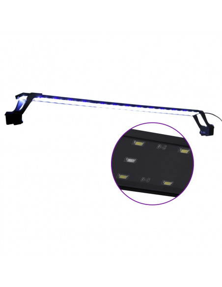 Luce a LED per Acquario con Morsetti 90-105 cm Blu e Bianco