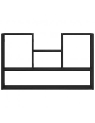 Mensola a Muro Rovere Nero 99x15x60 cm in Truciolato