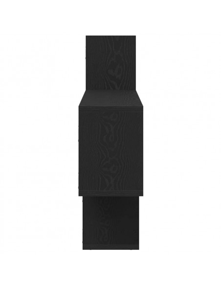 Mensola a Parete Rovere Nero 167,5x18x68 cm in Truciolato