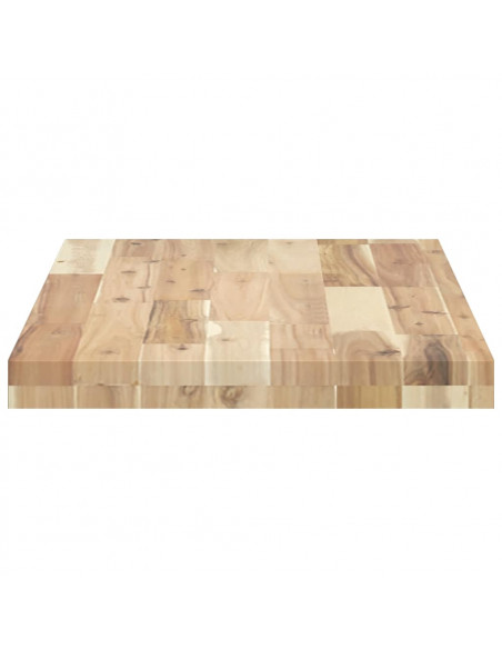 Mensole da Parete 3 pz 80x40x4 cm Legno Acacia Non Trattato