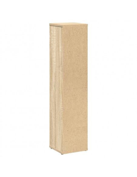 Mobile da Bagno con Portarotolo Rovere Sonoma 20,5x20x90 cm