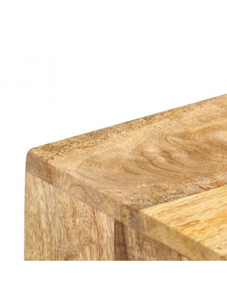Mobile Porta TV 97x35x47 cm in Legno Massello di Mango