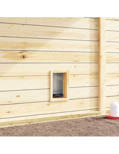 Nido per Polli 1 Scomparto con Gambe in Acciaio Zincato