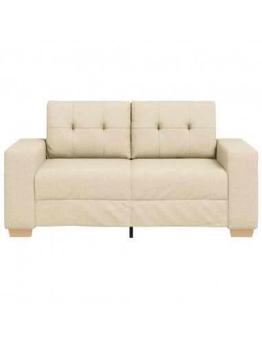 Divano Divanetto Crema 120 cm in Tessuto