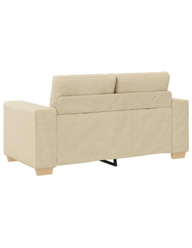 Divano Divanetto Crema 120 cm in Tessuto