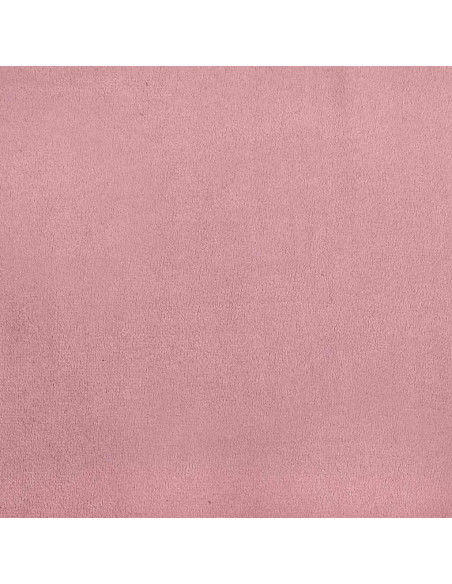 Divano Modulare con Cuscini in Velluto Rosa