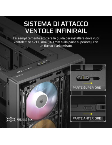 FRAME 4000D RS ARGB MID-TOWER BLACK