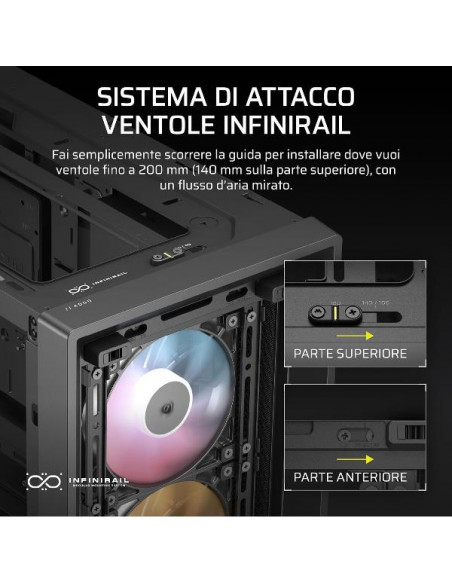 FRAME 4000D RS ARGB MID-TOWER BLACK