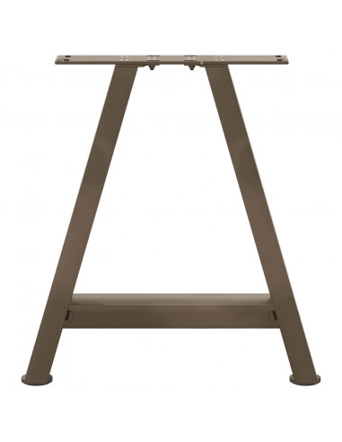 Gambe Tavolino da Caffè a A 2 pz 38x(42-43) cm Acciaio