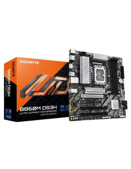 GIGABYTE B860M DS3H Intel B860 4*DDR5 2*M.2 4*SataIII sk1851 HDMI/2*DisplayPort mATX