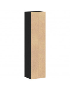 Libreria Rovere Nero 36x30x143 cm in Legno Multistrato