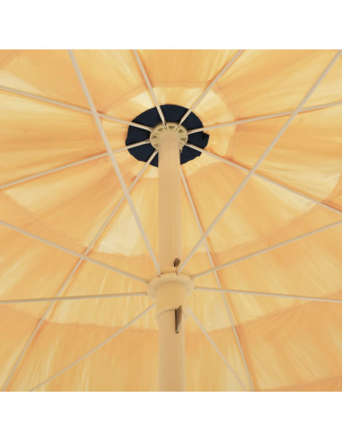 Ombrellone da Spiaggia 300 cm in Stile Hawaiano