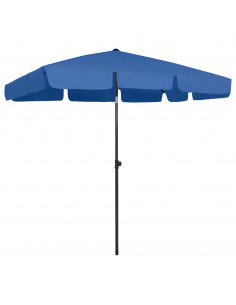 Ombrellone da Spiaggia Azzurro 200x125 cm