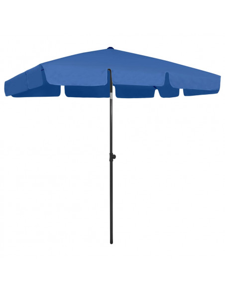 Ombrellone da Spiaggia Azzurro 200x125 cm