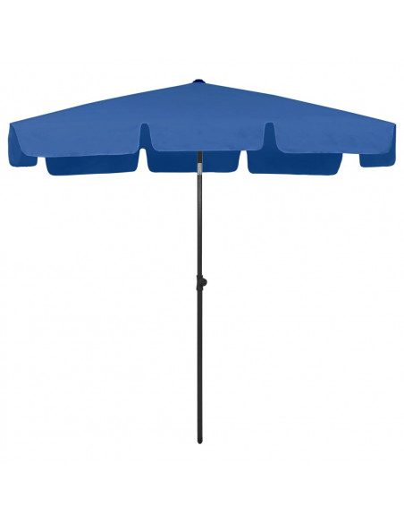 Ombrellone da Spiaggia Azzurro 200x125 cm
