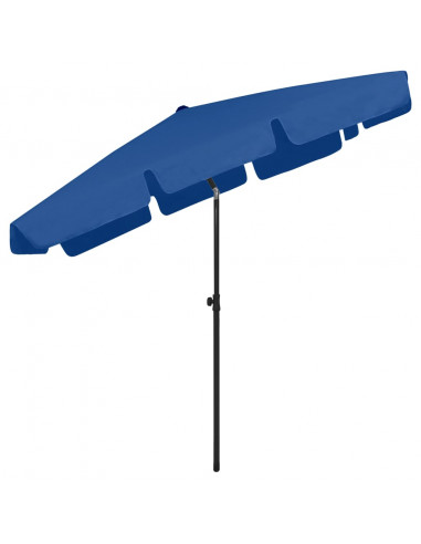 Ombrellone da Spiaggia Azzurro 200x125 cm