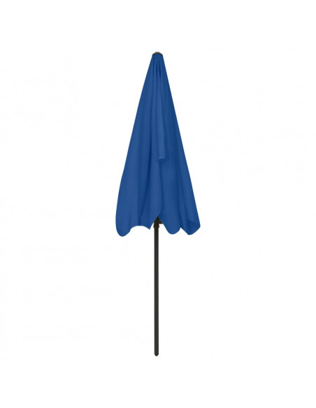 Ombrellone da Spiaggia Azzurro 200x125 cm