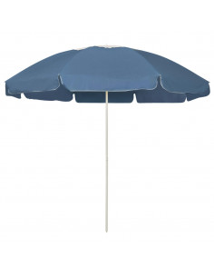 Ombrellone da Spiaggia Blu 240 cm