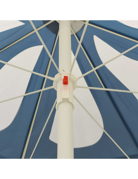 Ombrellone da Spiaggia Blu 240 cm